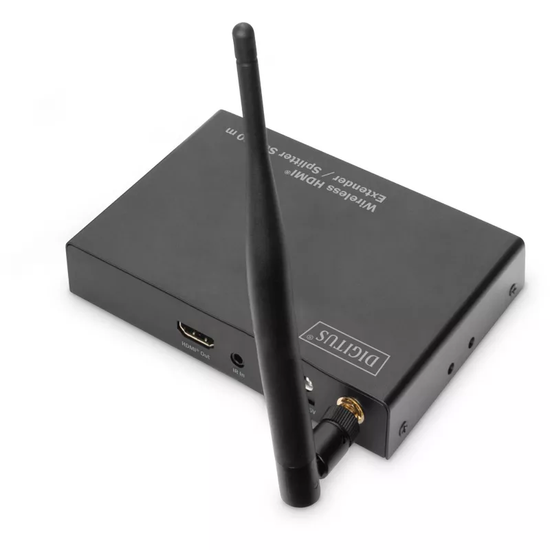Digitus DS-55315 bezvadu HDMI uztvērējs (papildu uztvērējs DS-55314 sistēmai, 80m, Full HD)