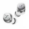SENNHEISER Momentum MTW4 Bezvadu Bluetooth trokšņu slāpējošas sporta austiņas - Balts & Sudrabs