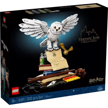 LEGO Hogwarts Icons Kolekcionāra izdevums 76391 — 3010 detaļas, 3 minifigūras, 18+