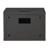 Sienas stiprinājuma skapis Digitus DN-19 07-U-SW, 7U, melns