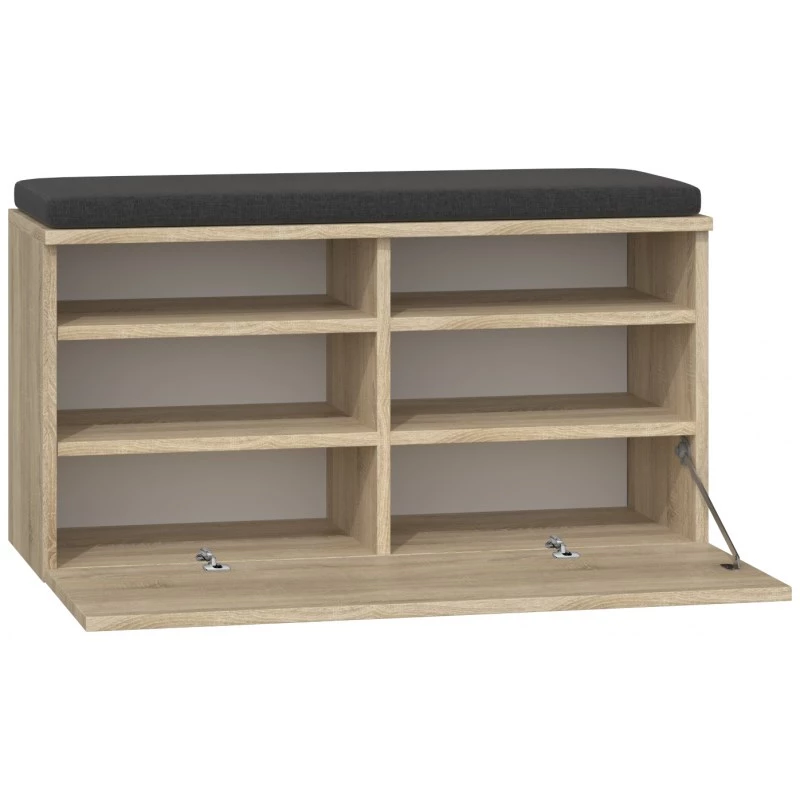 Slēgts apavu plaukts Top e Shop RIVA SZAFKA SONOMA ozols, 850×460 mm, 16 mm skaidu plātne