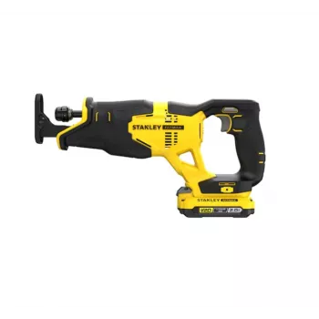 Metāla zāģis STANLEY 20V Max ar 2 x 2.0Ah baterijām un somu