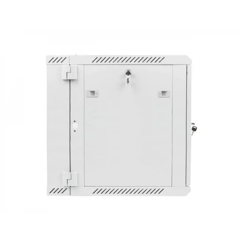 Divsekciju sienas skapis 19 inch 12U 600x600 pelēks LANBERG (plakanā iepakojumā)