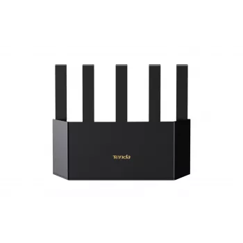 Galda maršrutētājs TENDA TX12L Pro divjoslu Wi‑Fi 6 (802.11ax), 2402 Mbps, 5 ārējās antenas, Gigabit LAN, 3x RJ‑45
