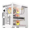 Datora korpuss Darkflash C280 (balts) ar 7 dzesēšanas ventilatoriem