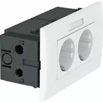 SDE-RW D0RT2B Moduļu 45 kontaktligzdu bloks 2-vietīgs 84x140x59mm (6119429)