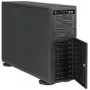 Supermicro SC743 AC-668B - Pilna torņa korpuss - 4U - Paplašināts ATX - SATA/SAS - Karstā maiņa 668 W - Melns - USB