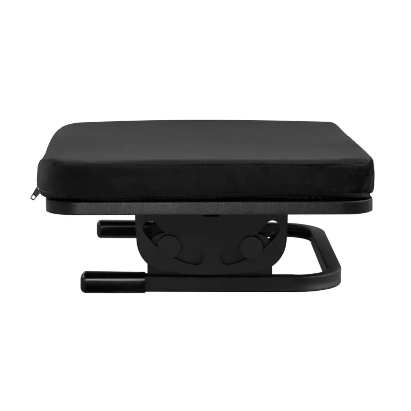 Maclean MC-460 ergonomisks kāju paliktnis ar spilventiņu, regulējams leņķis