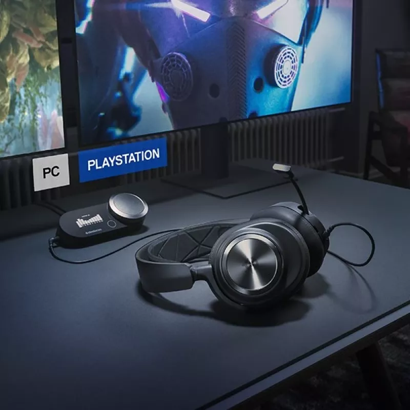Steelseries Arctis Nova Pro Wireless austiņas galvas saite Gaming Bluetooth Melna