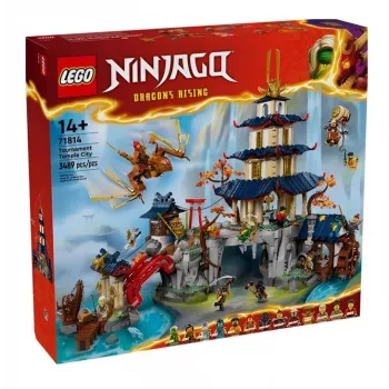 LEGO Ninjago 71814 Turnīra tempļa pilsēta