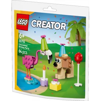 Creator Blocks 30715 Mīļo dzīvnieciņu dzimšanas dienas ballīte