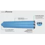 Urbja kronis Bosch Dimanta kronis 72 mm diametrs, 450 mm dziļums, 1 1/4 collu savienojums