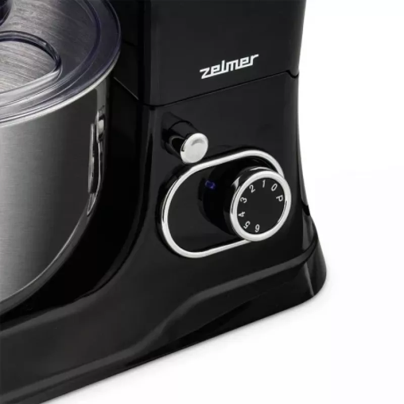 Planētu mikseris Zelmer ZKR1355 - 1200 W, 5 L bļoda, melns