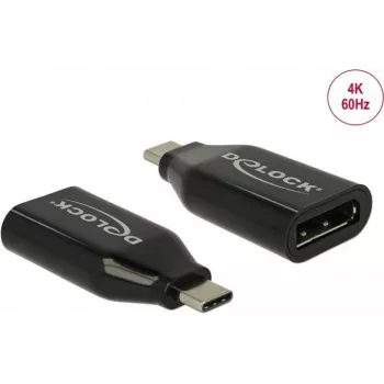 DeLOCK Adapter USB Type-C vīrišķais uz DisplayPort sievišķais 4K 60 Hz