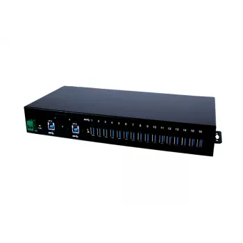 USB 3.0 centrmezgls EXSYS EX-1116HMVS ar skrūvējamām pieslēgvietām
