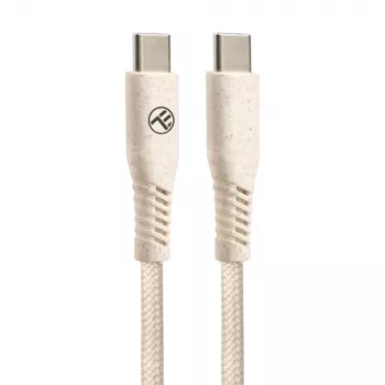 USB Type-C uz Type-C datu kabelis Tellur TLL155441, 1 m, 3 A, Power Delivery 60 W