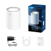 Cudy M3600 Dual-band Wi‑Fi 7 (802.11be) 2882 Mbps 3x LAN 4 iekšējās antenas balts