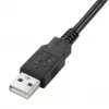Austiņas MEDIA-TECH MT3573 vadu binurālās salokāmas ar mikrofona kātu, 1.9 m kabelis, USB, melnas