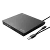 SAVIO AK-59 ārējais slinkais CD/DVD ierakstītājs R/RW - USB-C/USB-A, melns