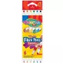 Felt-tip pildspalvas colorino dubultgals 6 krāsas modelis 13437PTR