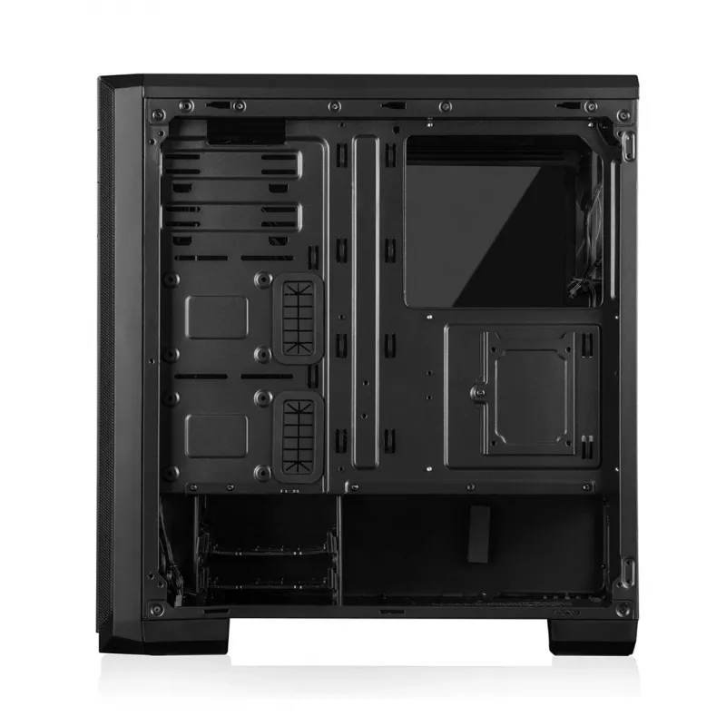 Datora korpuss MODECOM Oberon Pro Midi Tower, rūdīts stikls, microATX/ATX, 7 sloti, 395 mm GPU, 2x3.5 collu + 3x2.5 collu vietas, USB 3.2 Gen1