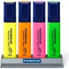 Marķieris Staedtler Textsurfer classic 364 ar slīprakstu, zaļš, oranžs, rozā, dzeltens