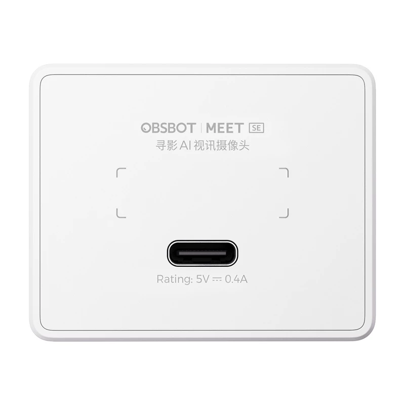 Tīmekļkamera Obsbot Meet SE balta OWW-2408-CE — 1080p 30fps, kompakta USB videokamera
