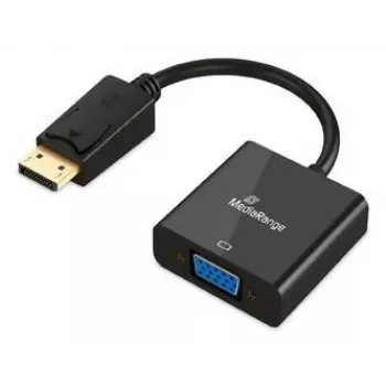 MediaRange HDMI uz DVI-I video pārveidotājs 20 cm melns 3840x2160@60Hz