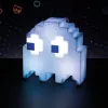 Galda LED lampa Paladone Ghost Light PP4336PMV3 Pac-Man dizainā