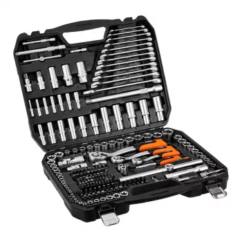 Instrumentu komplekts NEO tools 10-220 — 220 daļu rokas instrumentu komplekts