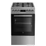 Gāzes-elektriskā plīts BEKO FSM52330DX 5 degļi 60 cm, Energoklase A
