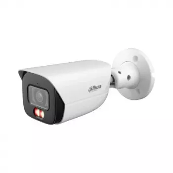 Bullet IP kamera DAHUA IPC-HFW3649E-AS-IL — 6 MP CMOS, 3288×1850, PoE, DC, griestu/sienas stiprinājums, balta
