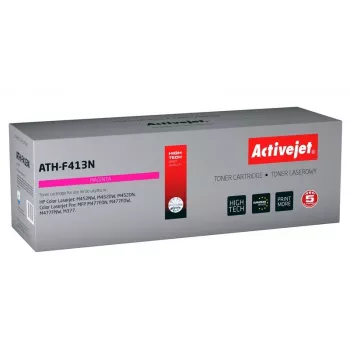 Activejet ATH-F413N tonera kasetne (HP 410A CF413A aizstājēja; Supreme; 2300 lapas; magenta)