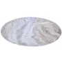 Arozzi Zona Round Floor Pad — Baltā marmora apdare, aizsargpaklājs krēsla ritentiņiem un cietajām grīdām