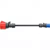 go-e Adapter Gemini flex 22 kW uz CEE Blue 16 A - Melns - taisns - taisns - IP55 - 22 kW - 16 A