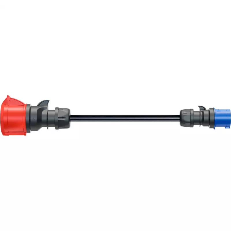 go-e Adapter Gemini flex 22 kW uz CEE Blue 16 A - Melns - taisns - taisns - IP55 - 22 kW - 16 A