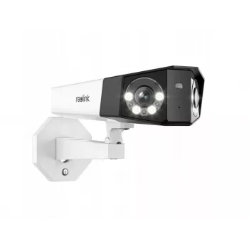 IP drošības kamera Reolink DUO Series P750 āra ložmetējveida 16 MP 7680×2160 CMOS 1/2.7 collas 2.8 mm 180°×55° PoE IP67 iebūvēta gaisma mikrofons skaļrunis