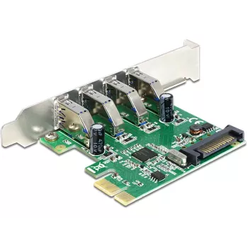 DeLOCK 89360 iekšējā PCIe USB 3.2 Gen 1 interfeisa karte