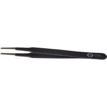Pincetes industriālās C.K Tools T2361D Melnas 120mm