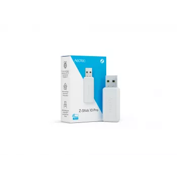 USB Z‑Wave un Zigbee uztvērējs AEOTEC AEOEZWA060 Pro — divprotokolu USB vārteja viedajai mājai