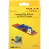 Delock Converter M.2 Key B+M vīrietis > 2 x USB 3.0 Pin Header - USB-Adapter - M.2 Karte - USB 3.0 (iekšējs) x 2 (62843)
