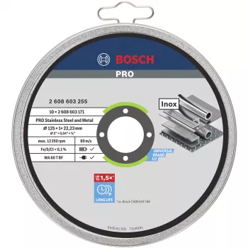 Zāģa disks metālam Bosch WA 60 T BF 12.5 cm