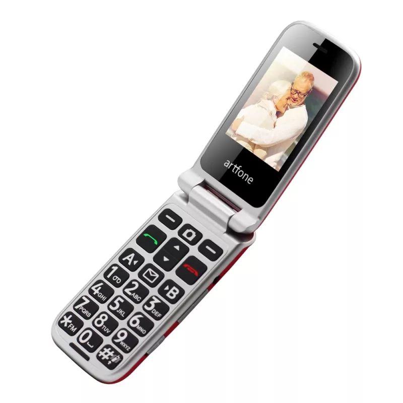Mobilais telefons Sponge Artfone C10 Flip 2.4 collu