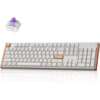 Bezvadu tastatūra K10 HE Special Edition/WHITE K10H-Q1 Keychron