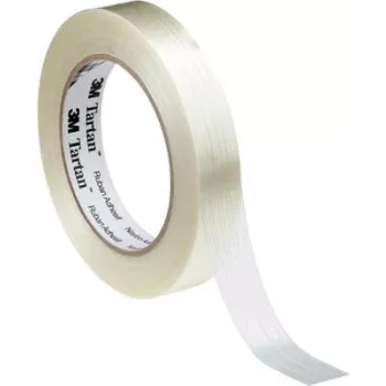 3M 89537550 līmlente 75mm x 50m caurspīdīga, stikla šķiedras pastiprināts polipropilēns