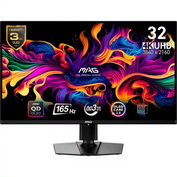 Monitors MSI MAG 321UPDE QD-OLED 31,5 collu UltraHD 4K OLED
