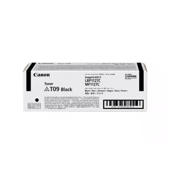 Canon TONER T09 BK oriģinālā melnā tonera kasetne, 1 gab.