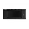 Sienas stiprinājuma karkass LANBERG WF01-6404-10B 4U 19 collu 600×450×285 mm IP20 melns, 60 kg slodze