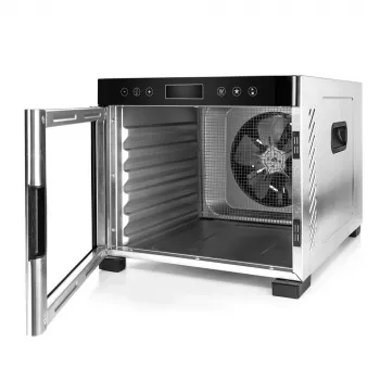 ROMMELSBACHER DA 950, Melna, Nerūsējošs tērauds, LCD, 99 h, 6000 cm², 380 x 394 mm