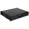 ROLINE 19 inch 2U slēdzama plaukta atvilktne, ABS plastmasa, 2 HE